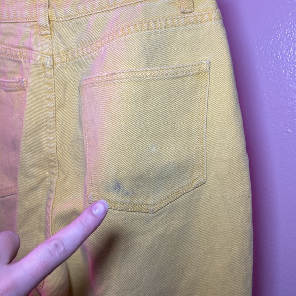 Tiger Mist - Yellow High Rise Jeans - Picture 6 of 8